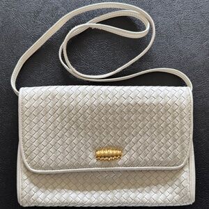 vintage . GANSON leather shoulder bag
